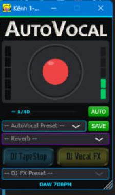 AutoVocal chế độ mini